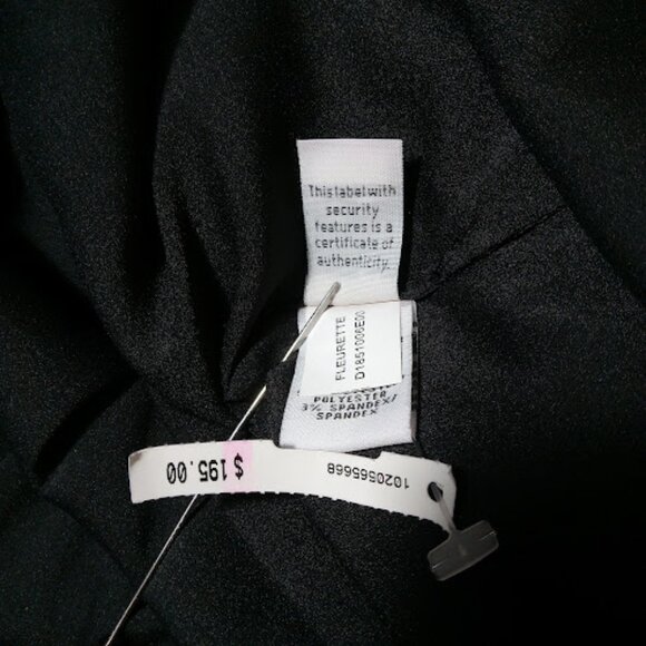 DIANE VON FURSTENBERG | NWT Sheer Silk Chiffon Black Mini Fleurette Dress 2 - Picture 10 of 15